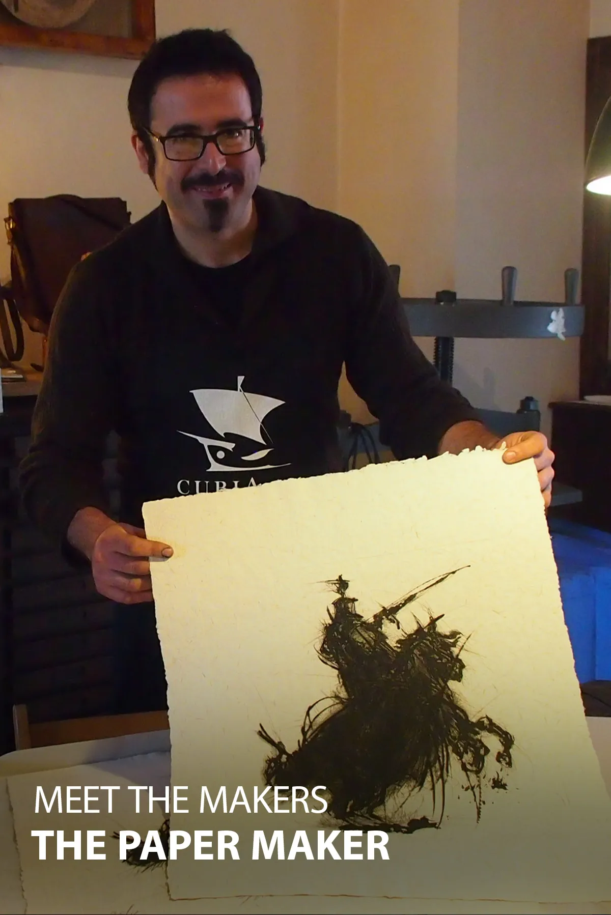 Documentary backdrop image for Meet the Makers: The Paper Maker (2017)