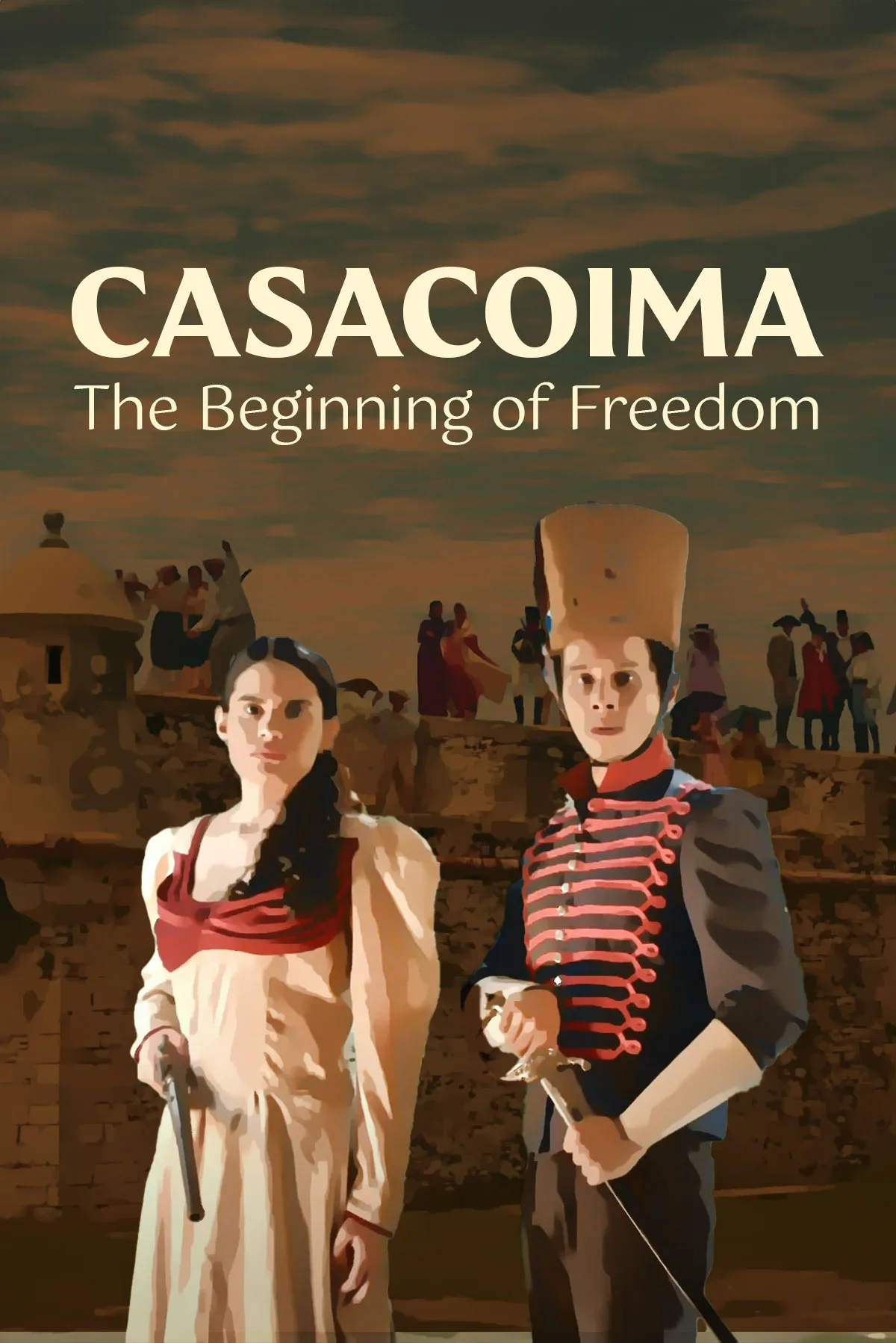 Documentary backdrop image for Casacoima: The Beginning of Freedom (2023)