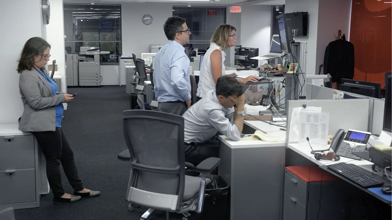 Documentary backdrop image for The Fourth Estate (2018)