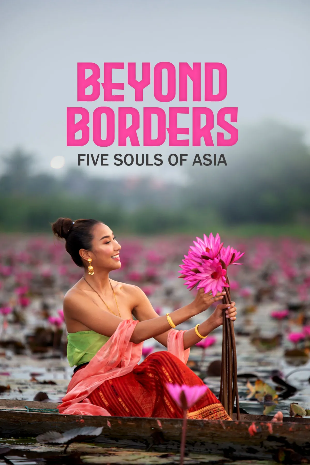 Documentary backdrop image for Beyond Borders: Five Souls of Asia (2025)