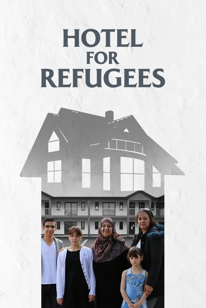 Documentary backdrop image for Hotel for Refugees (2017)