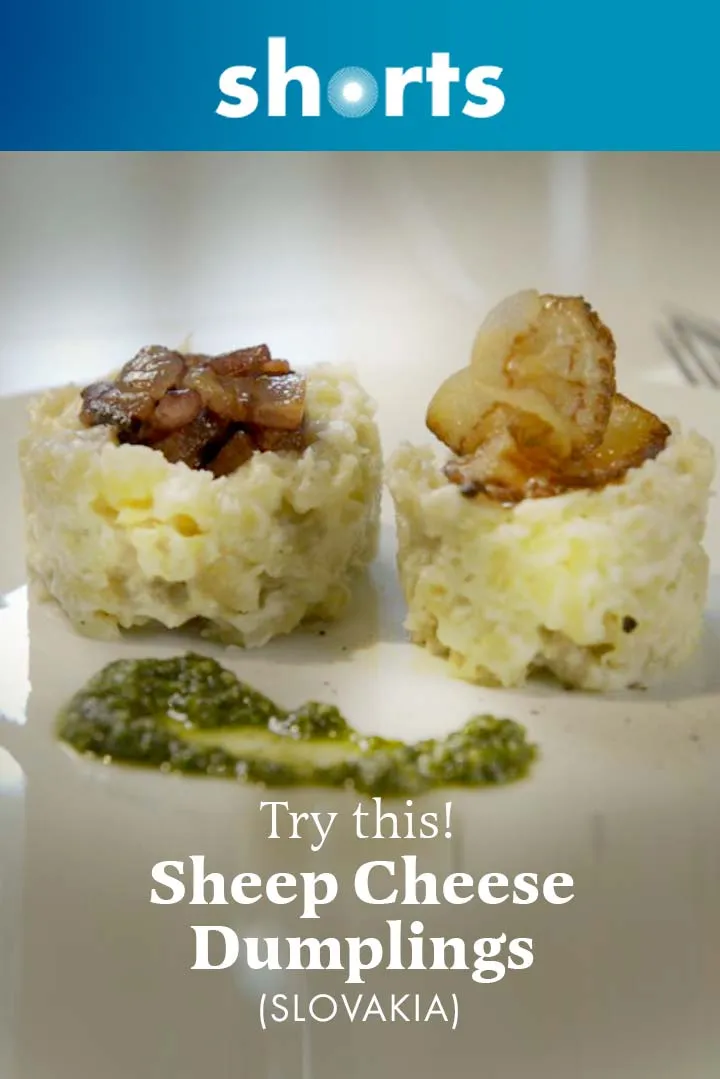 Documentary backdrop image for Try This! Sheep Cheese Dumplings, Slovakia (2018)