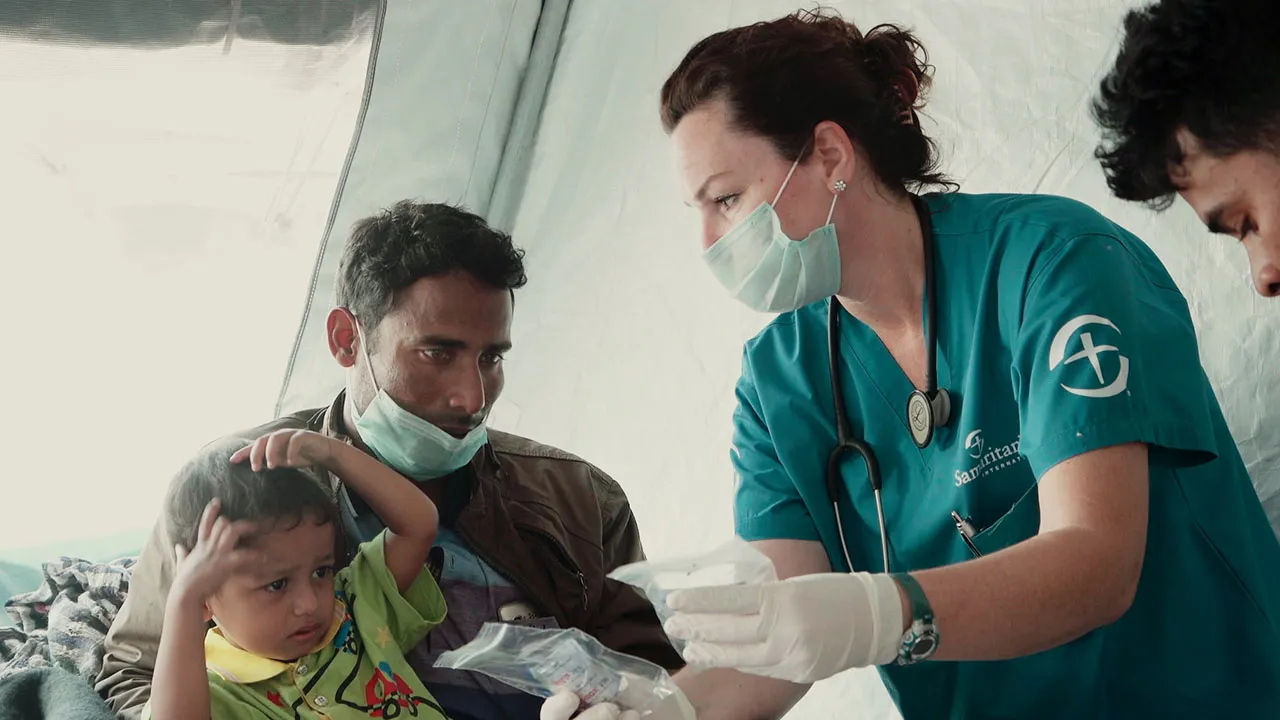 Documentary backdrop image for Displaced (2017)