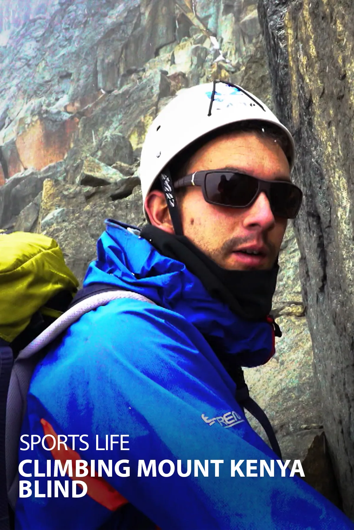 Documentary backdrop image for Sports Life: Climbing Mount Kenya Blind (2023)